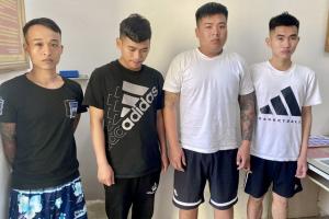 Bắt nhóm thu tiền bảo kê tại khu du lịch biển