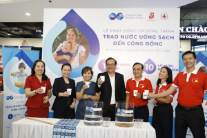 P&G Việt Nam và Saigon Co.op hỗ trợ 3 triệu lít nước uống sạch