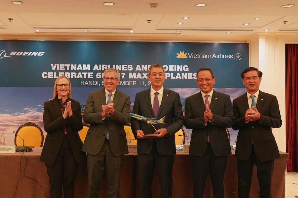 Vietnam Airlines dự chi 10 tỷ USD mua 50 máy bay của Boeing