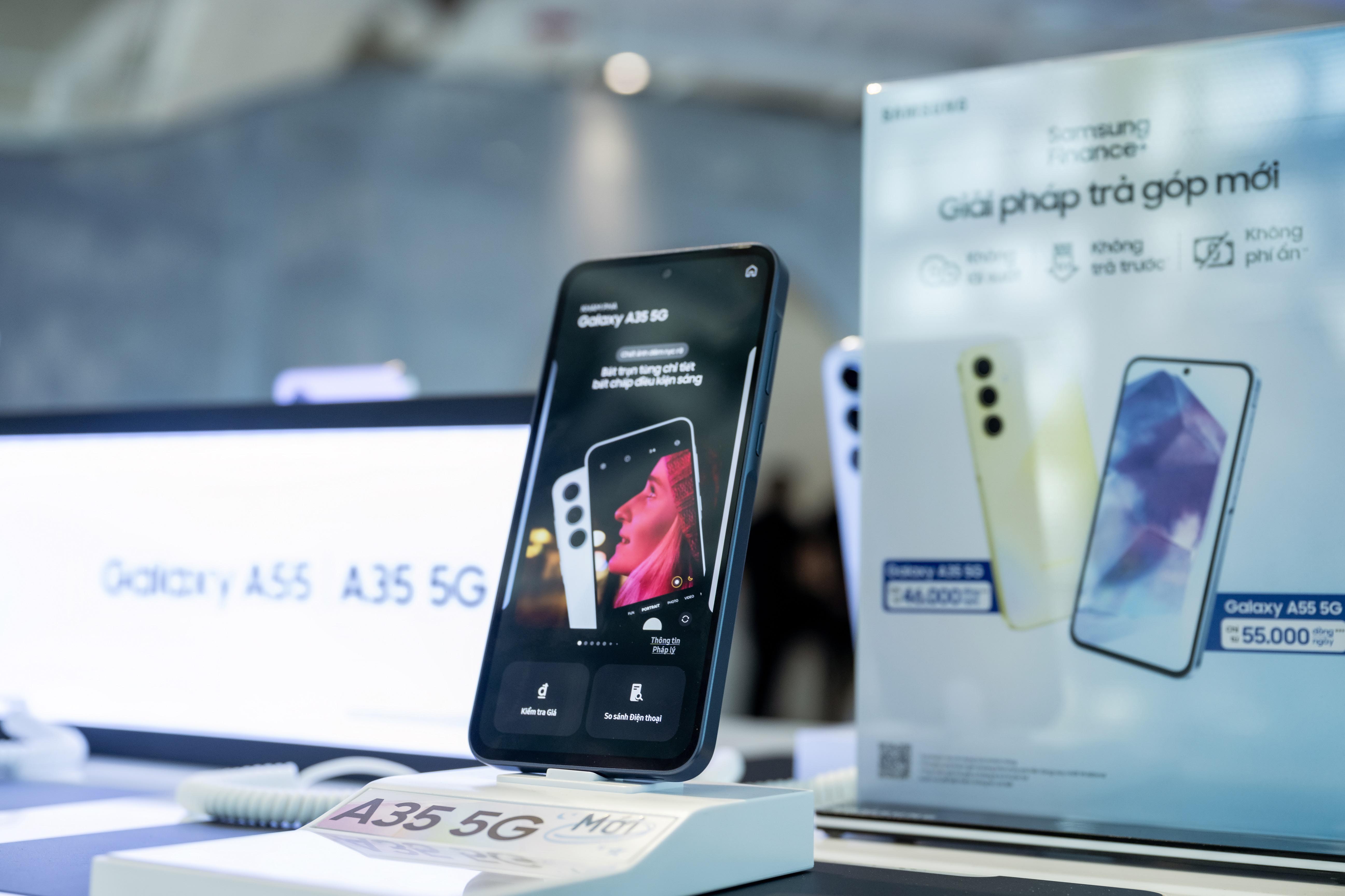 Galaxy A55 và A35 5G chính thức mở bán tại Việt Nam từ ngày 22/3