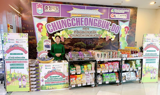  K-MARKET tự hào việc phân phối nông sản Chungbuk tới tới tay người tiêu dùng tại Việt Nam tại “Lễ hội nông sản CHUNGCHEONBUK-DO 2024”