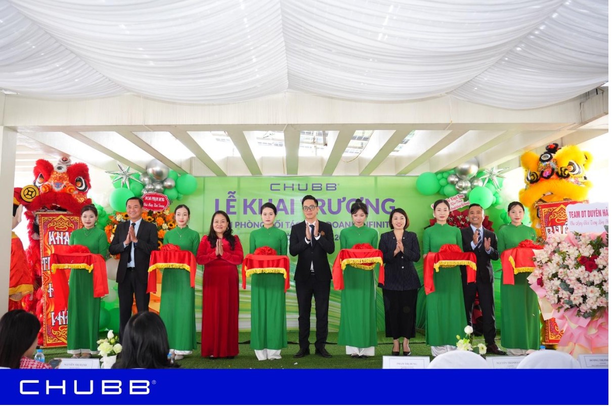 Tăng Cường Hiện Diện Khu Vực Phía Bắc, Chubb Life Việt Nam Khai Trương Văn Phòng Infinity Tại Hải Phòng